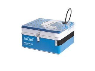 JuCad Battery safe accessory, blue/white