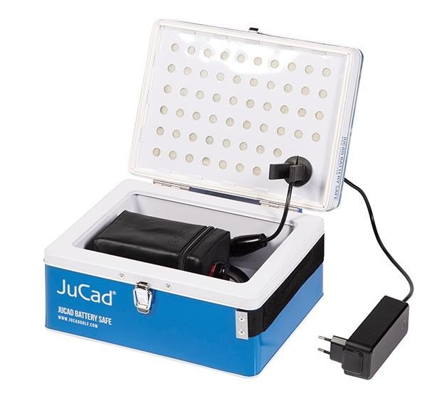 JuCad Battery safe accessory, blue/white