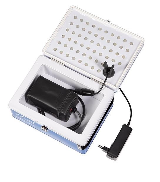 JuCad Battery safe accessory, blue/white