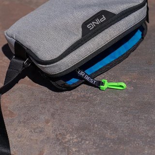PING Ping Valuables Pouch bag, textured heather grey