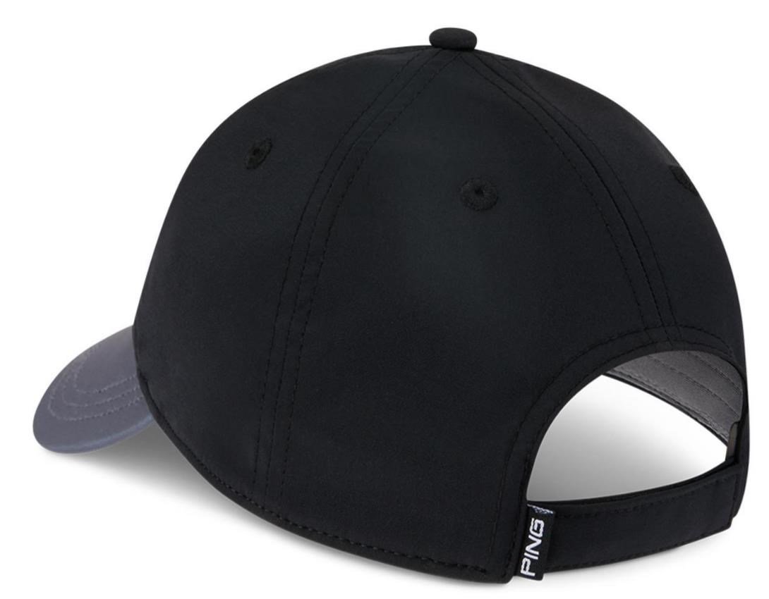 PING Engineered To Play men's cap, black/asphalt