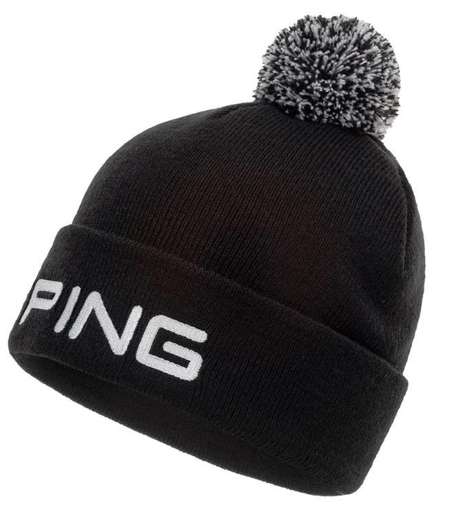 PING Classic Bobble winter hat, black