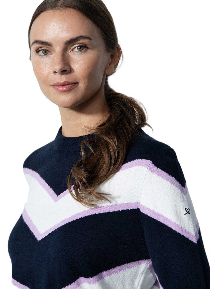 Daily Sports NAGOYA women's sweater, blue/white/violet