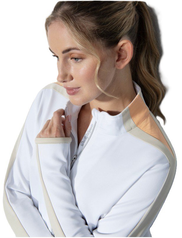 Daily Sports BAYONNE women's jacket, white/orange