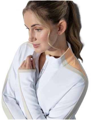 Daily Sports BAYONNE women's jacket, white/orange