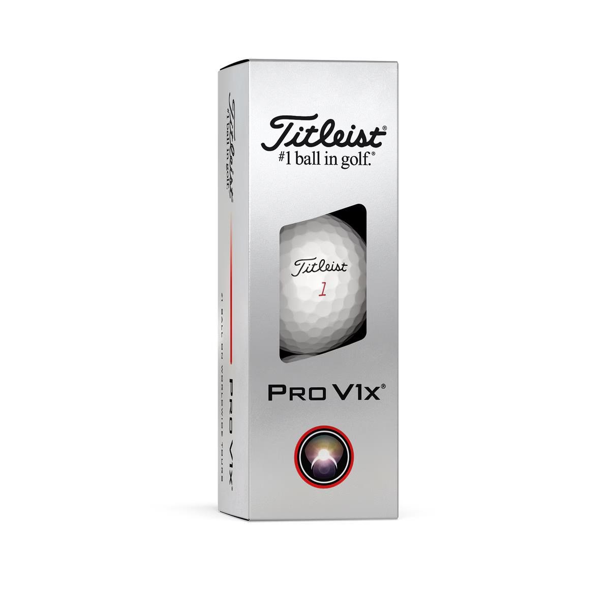 Titleist Pro V1x 2025 golf balls (#1 - #4)