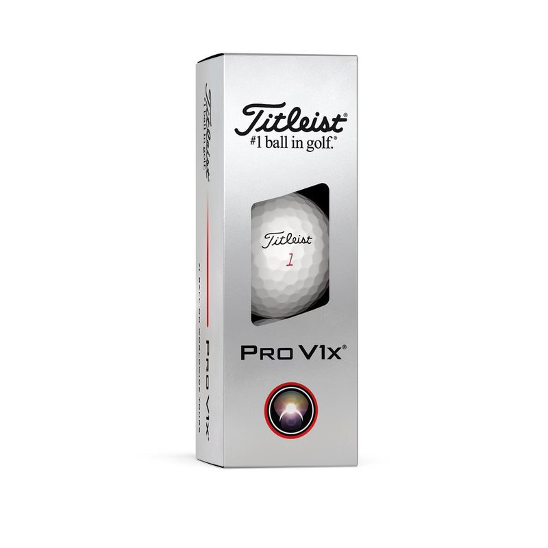 Titleist Pro V1x 2025 golf balls (#1 - #4)