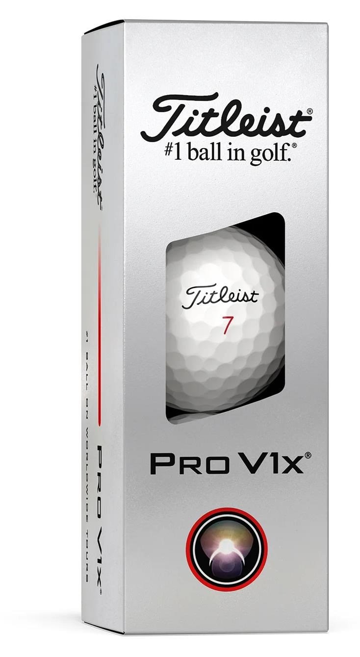 Titleist Pro V1x 2025 golf balls, High number (#5 - #8)