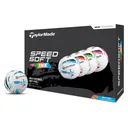 TaylorMade SpeedSoft Ink golf balls (12 balls), multi