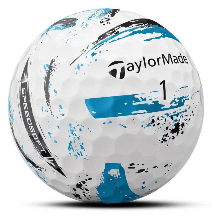 TaylorMade SpeedSoft Ink golf balls (12 balls), multi