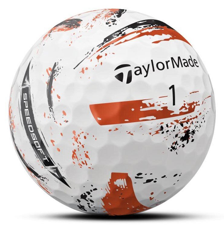 TaylorMade SpeedSoft Ink golf balls (12 balls), multi