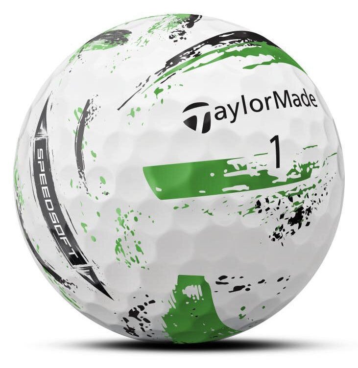 TaylorMade SpeedSoft Ink golf balls (12 balls), multi