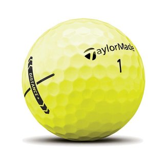 TaylorMade Distance+ golf balls (12 balls), multi pack