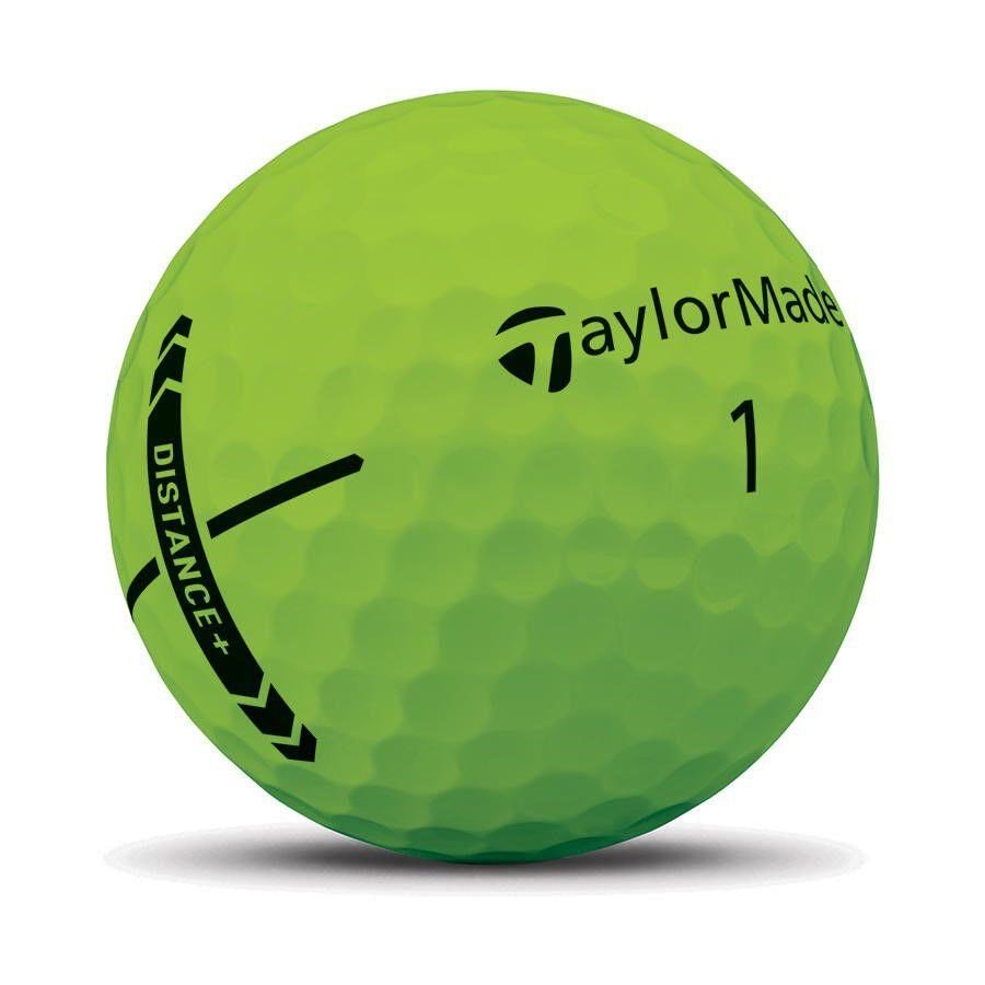 TaylorMade Distance+ golf balls (12 balls), multi pack