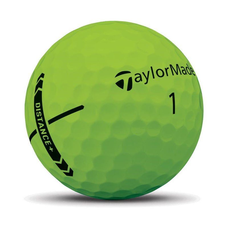 TaylorMade Distance+ golf balls (12 balls), multi pack