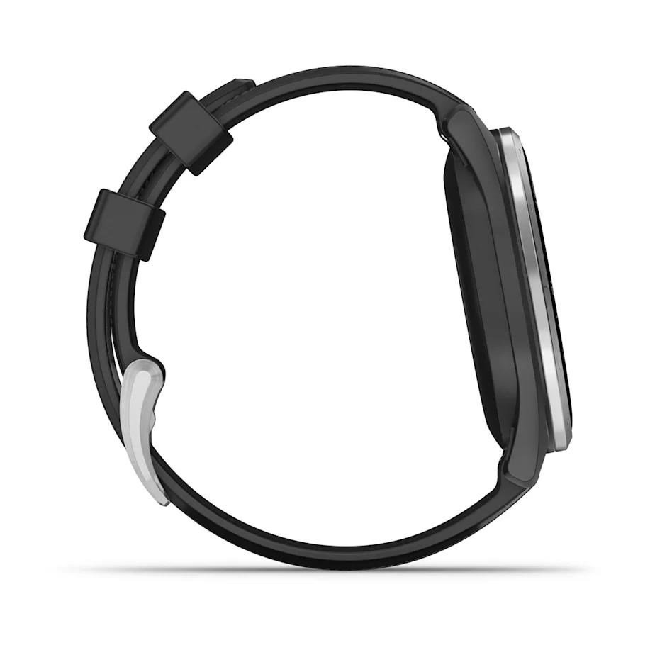 Garmin Approach S44 GPS Watch, black/silver aluminium