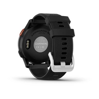 Garmin Approach S44 GPS Watch, black/silver aluminium