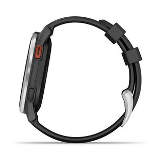 Garmin Approach S44 GPS Watch, black/silver aluminium