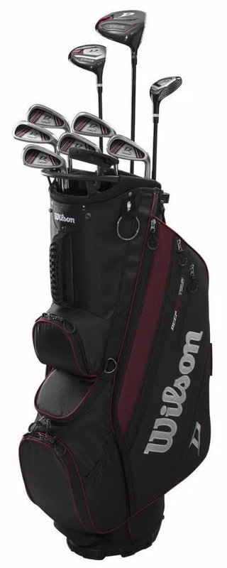 Wilson Deep Red Tour men's golf set, steel