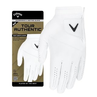 Callaway Tour Authentic mens golf glove, white