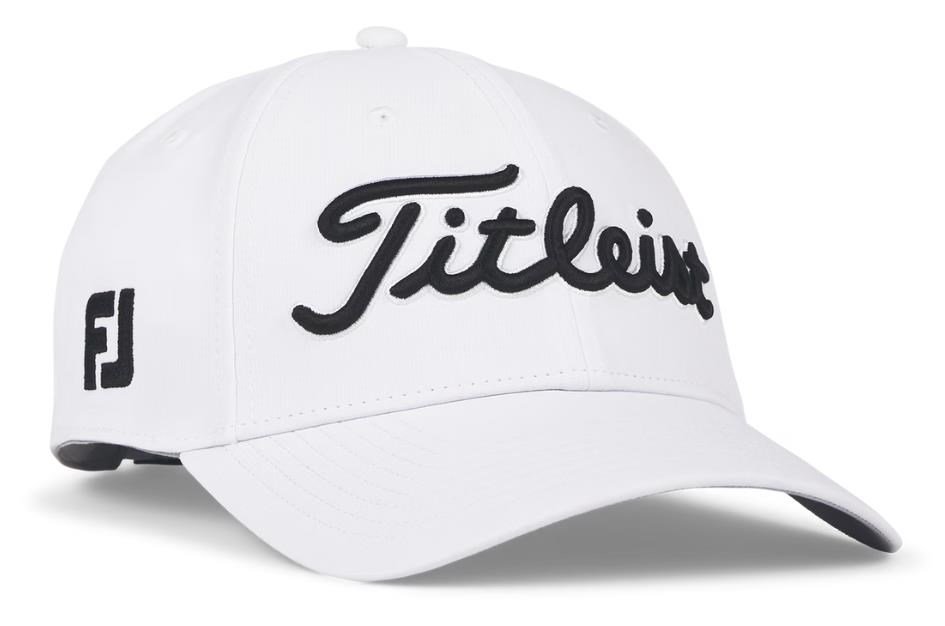 Titleist Tour Performance men's cap, white/black