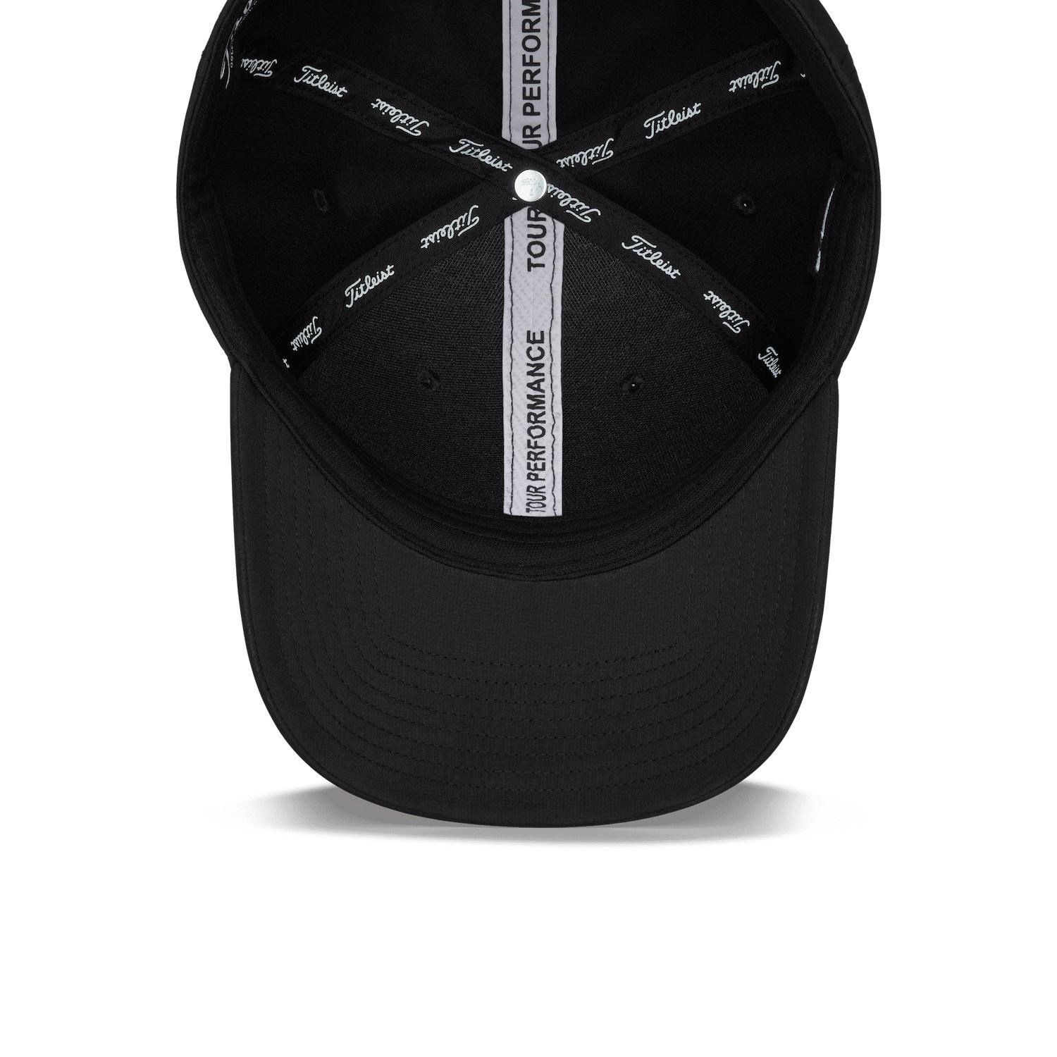Titleist Tour Performance men's cap, black/white