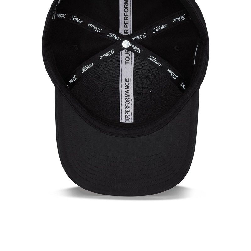 Titleist Tour Performance men's cap, black/white