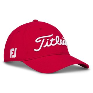 Titleist Tour Performance men's cap, red/white
