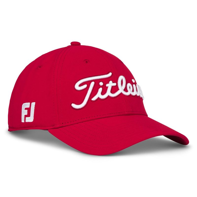 Titleist Tour Performance men's cap, red/white