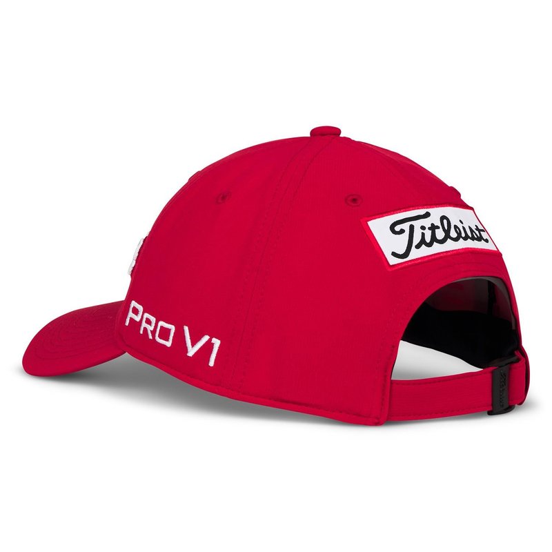 Titleist Tour Performance men's cap, red/white