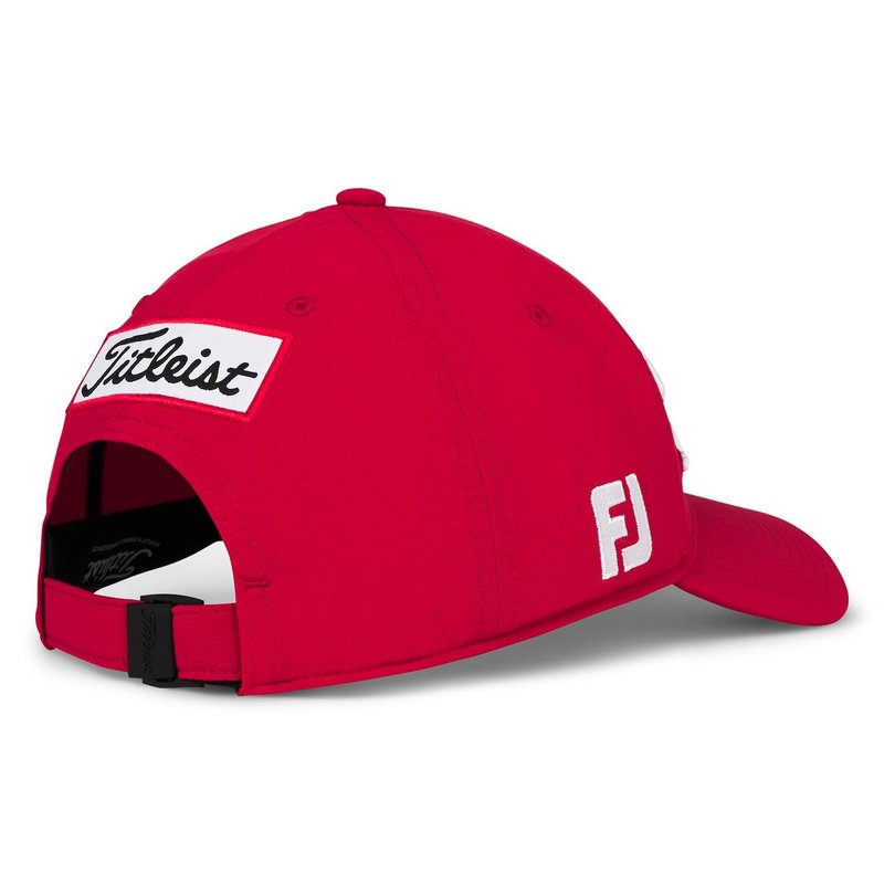 Titleist Tour Performance men's cap, red/white