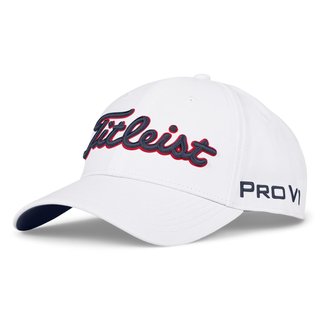 Titleist Tour Performance men's cap, white/navy/red