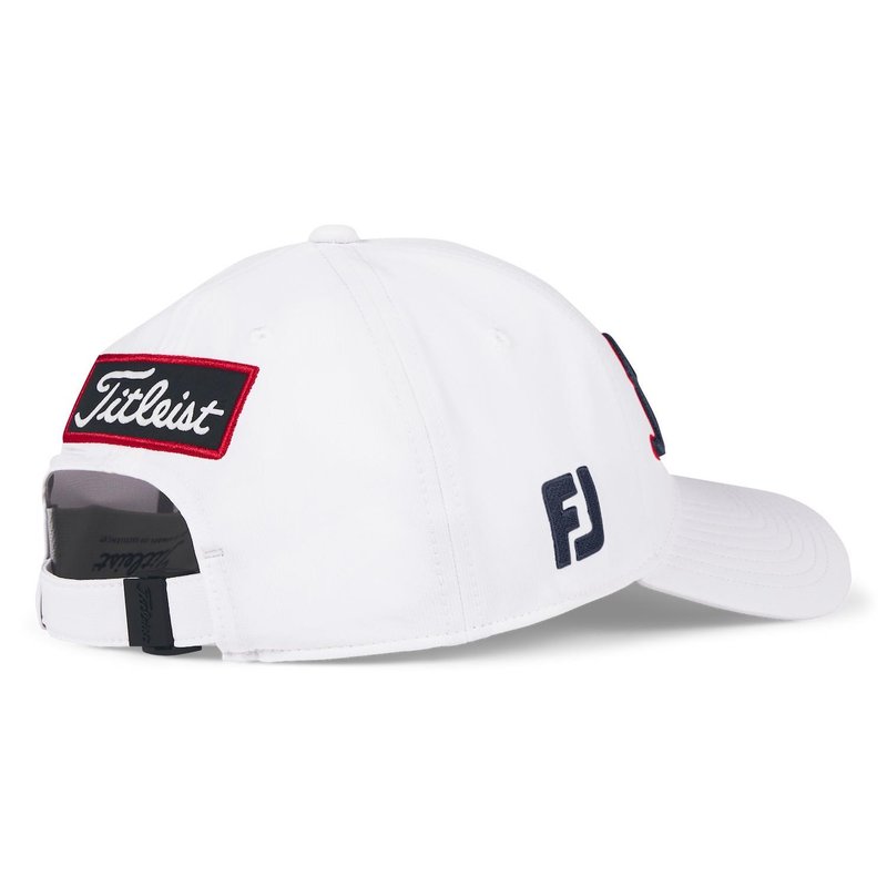 Titleist Tour Performance men's cap, white/navy/red