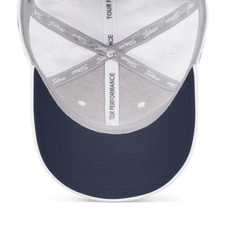 Titleist Tour Performance men's cap, white/navy/red