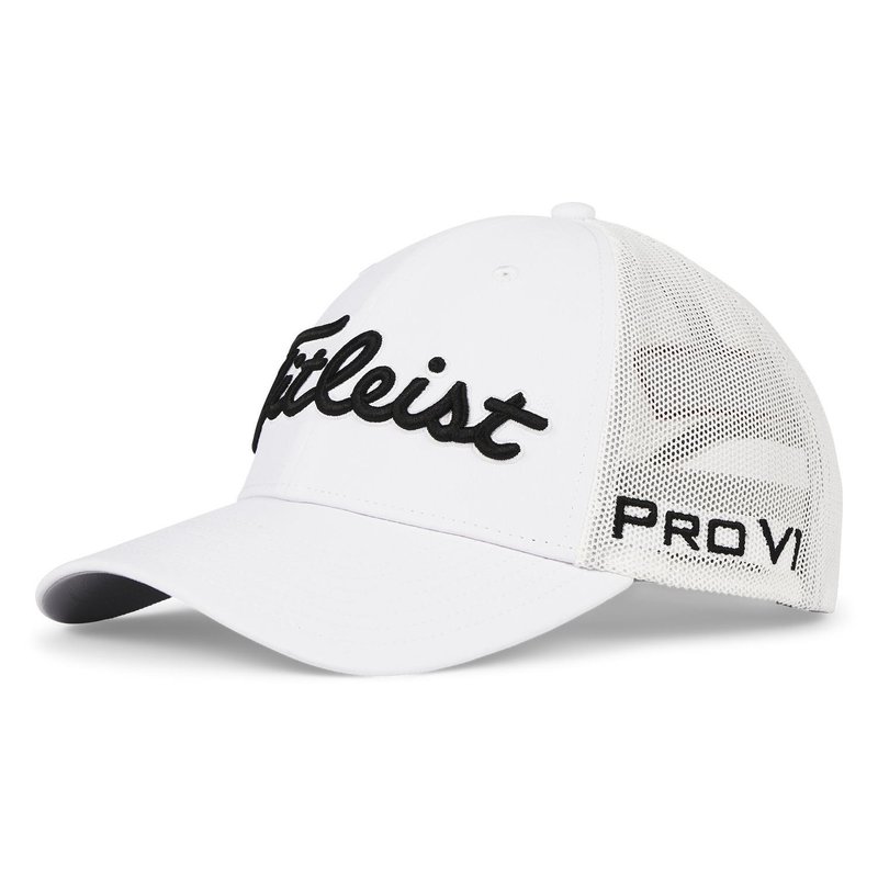 Titleist Tour Mesh men's cap, white/black