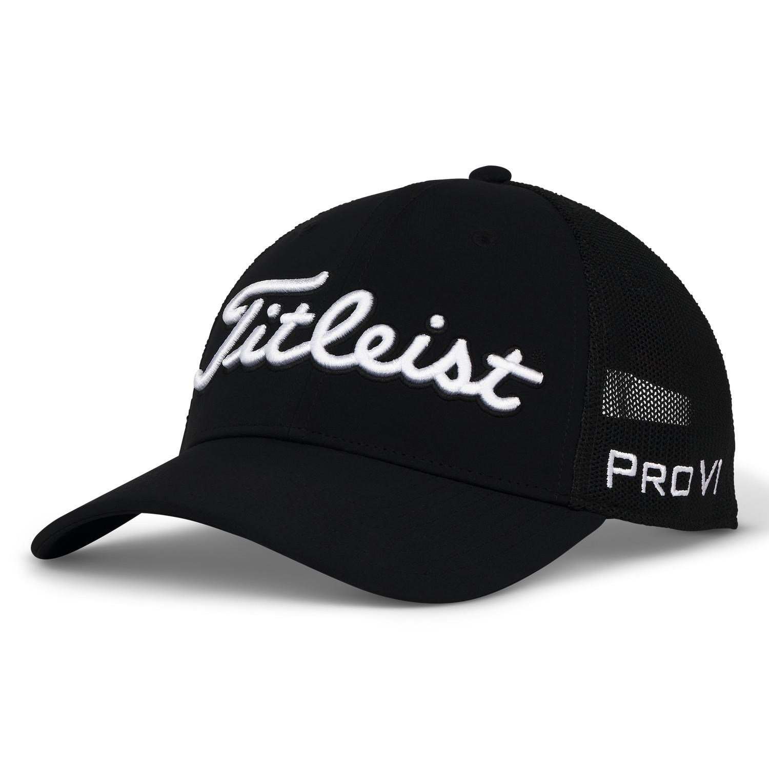 Titleist Tour Mesh men's cap, black/white