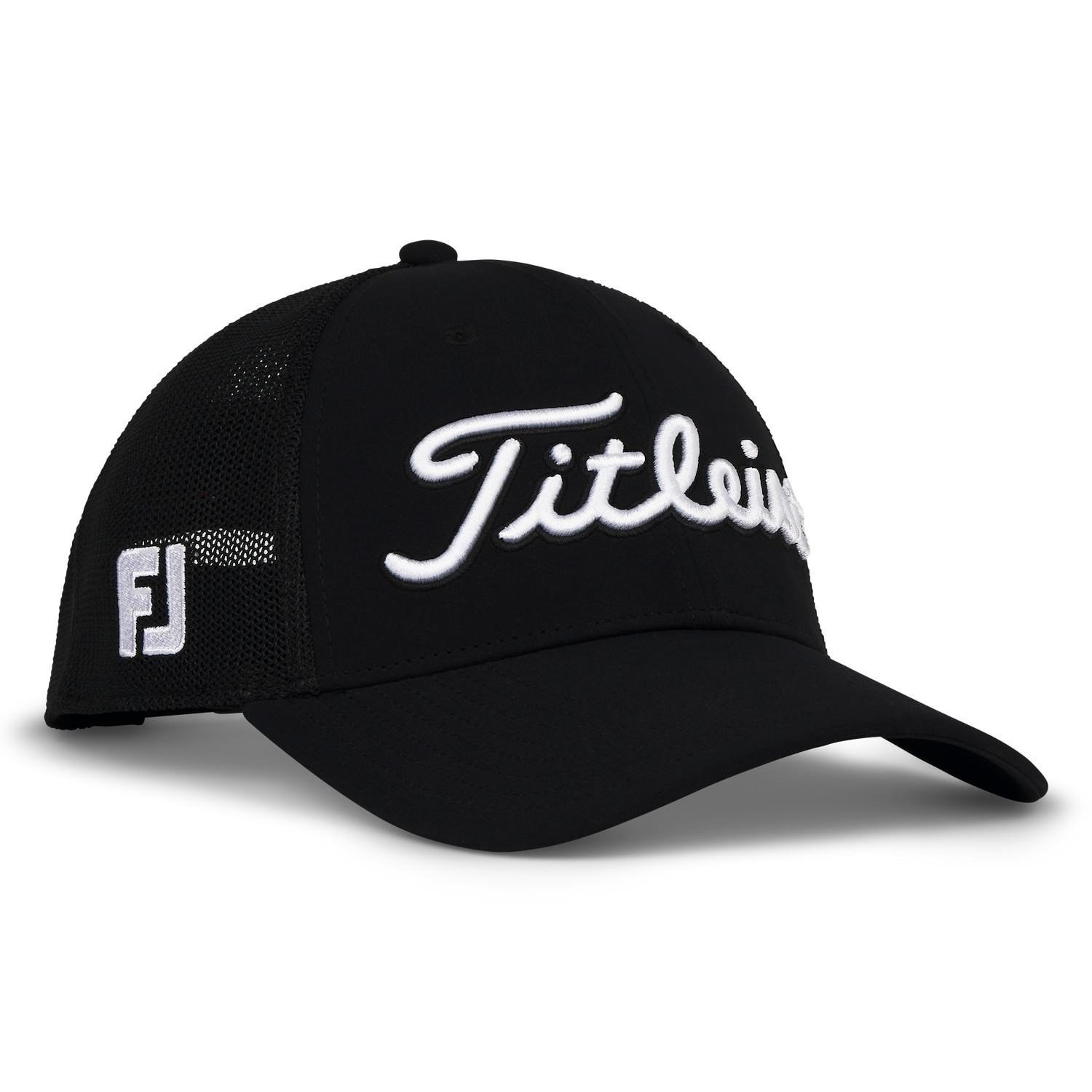 Titleist Tour Mesh men's cap, black/white