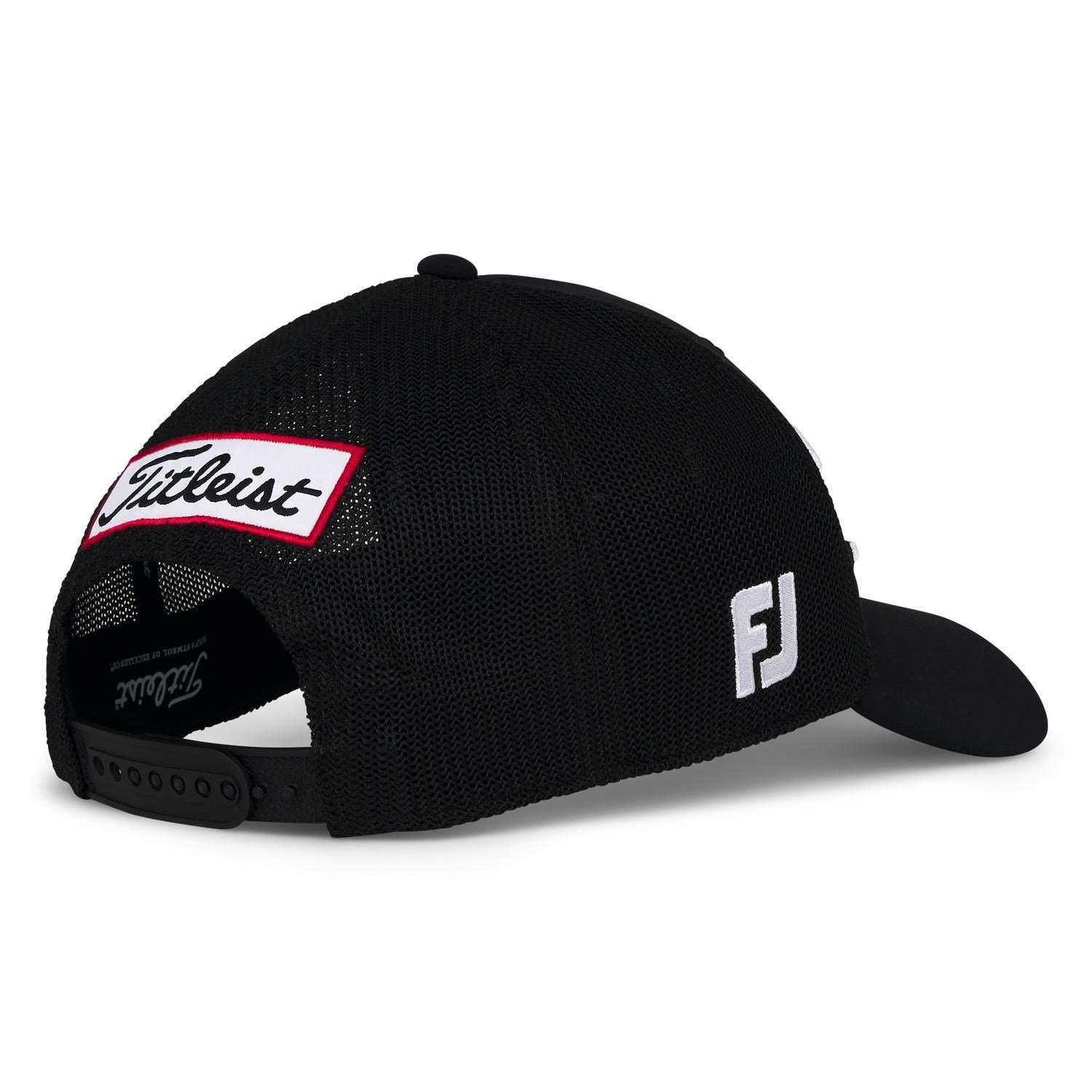 Titleist Tour Mesh men's cap, black/white