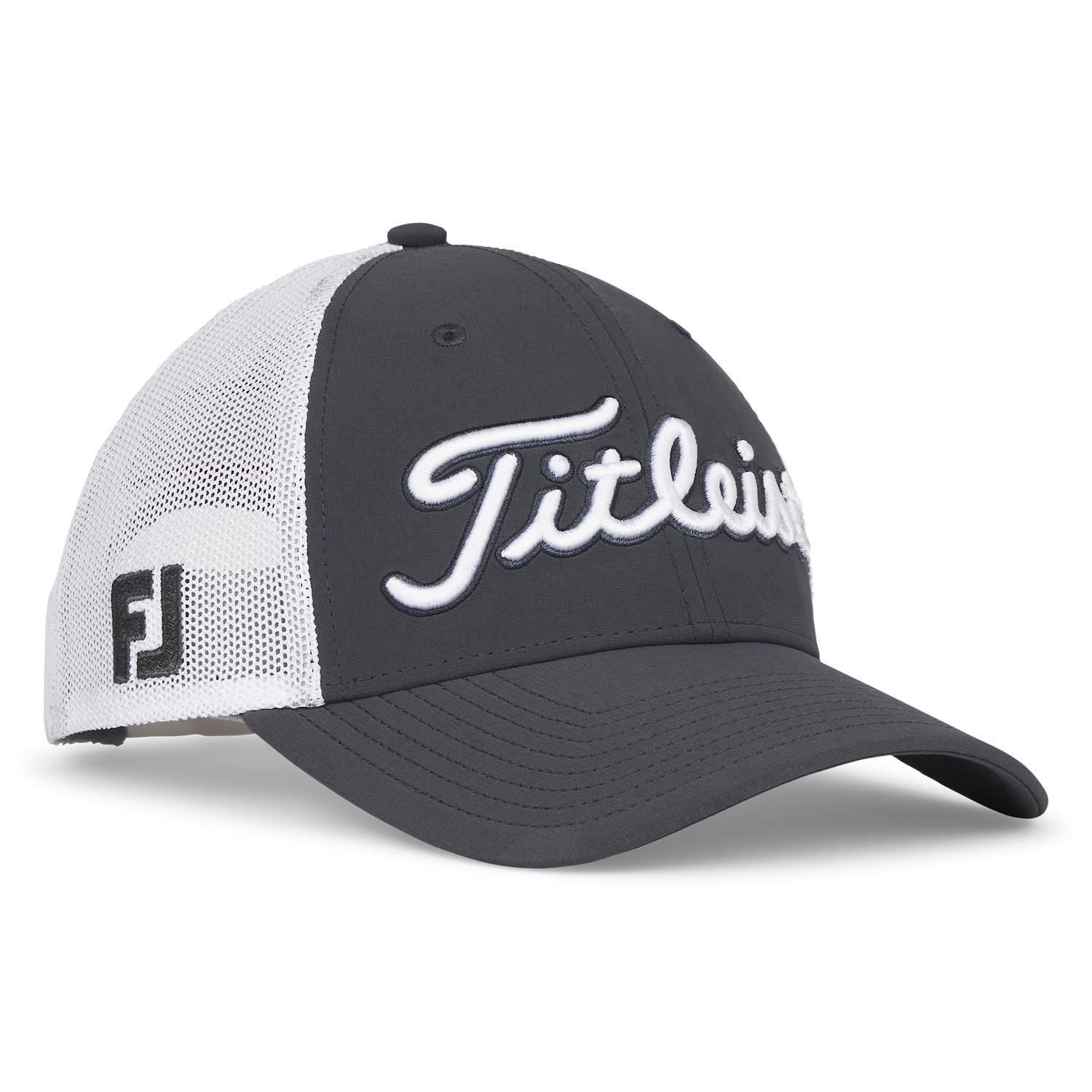 Titleist Tour Mesh men's cap, charcoal/white