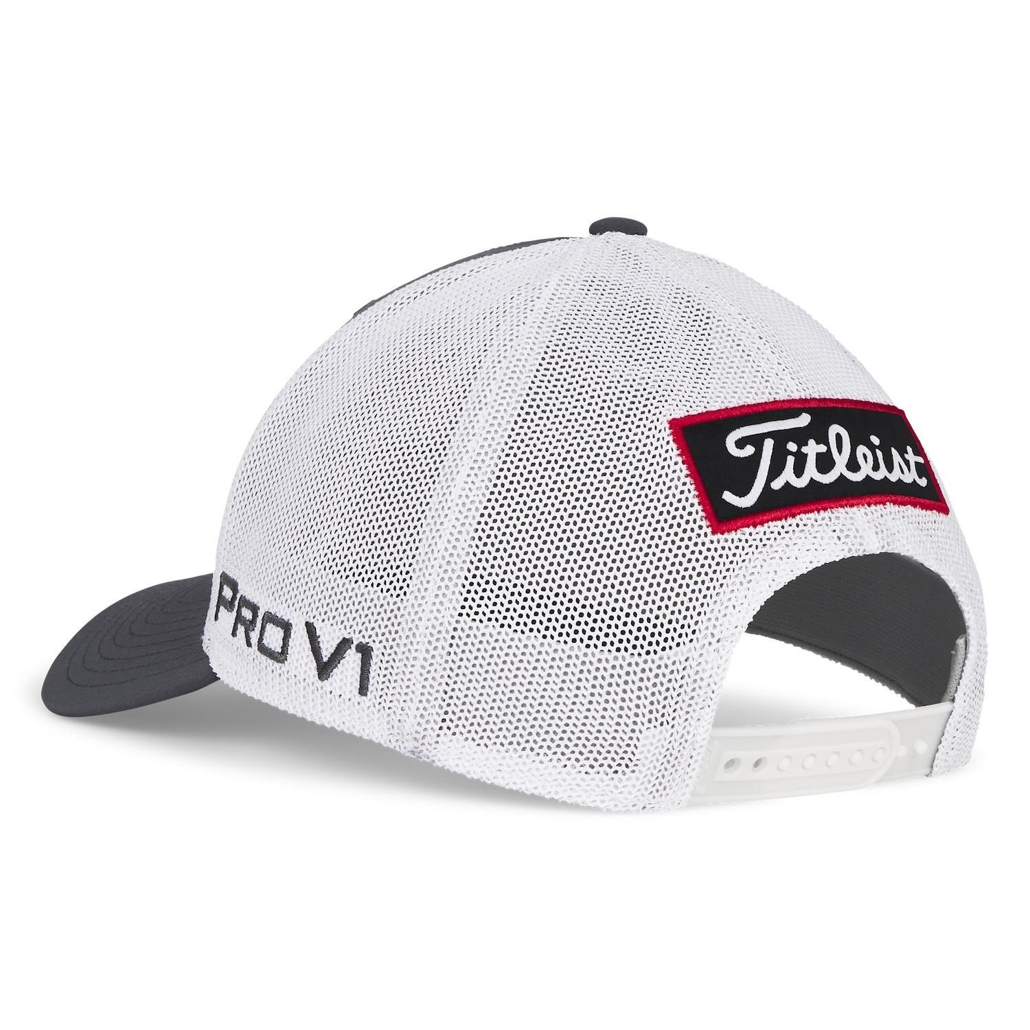 Titleist Tour Mesh men's cap, charcoal/white