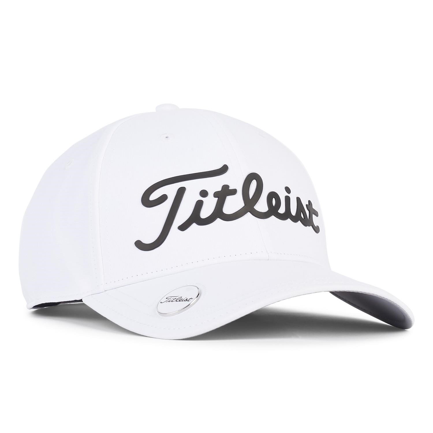 Titleist Players Performance Ball Marker men's cap, white/black
