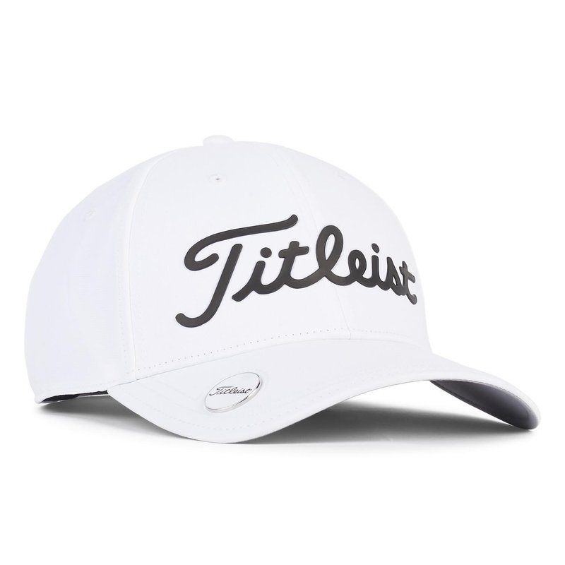 Titleist Players Performance Ball Marker men's cap, white/black