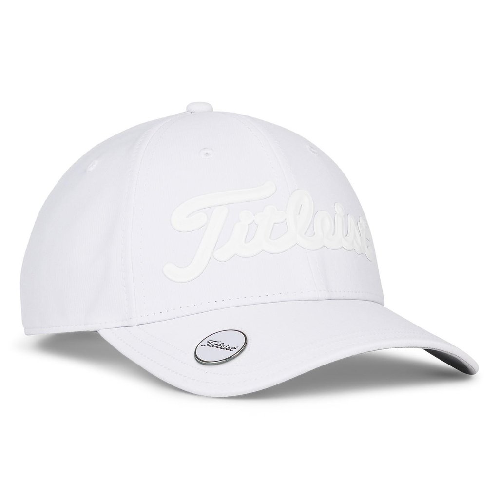 Titleist Players Ball Marker men's cap, white/white