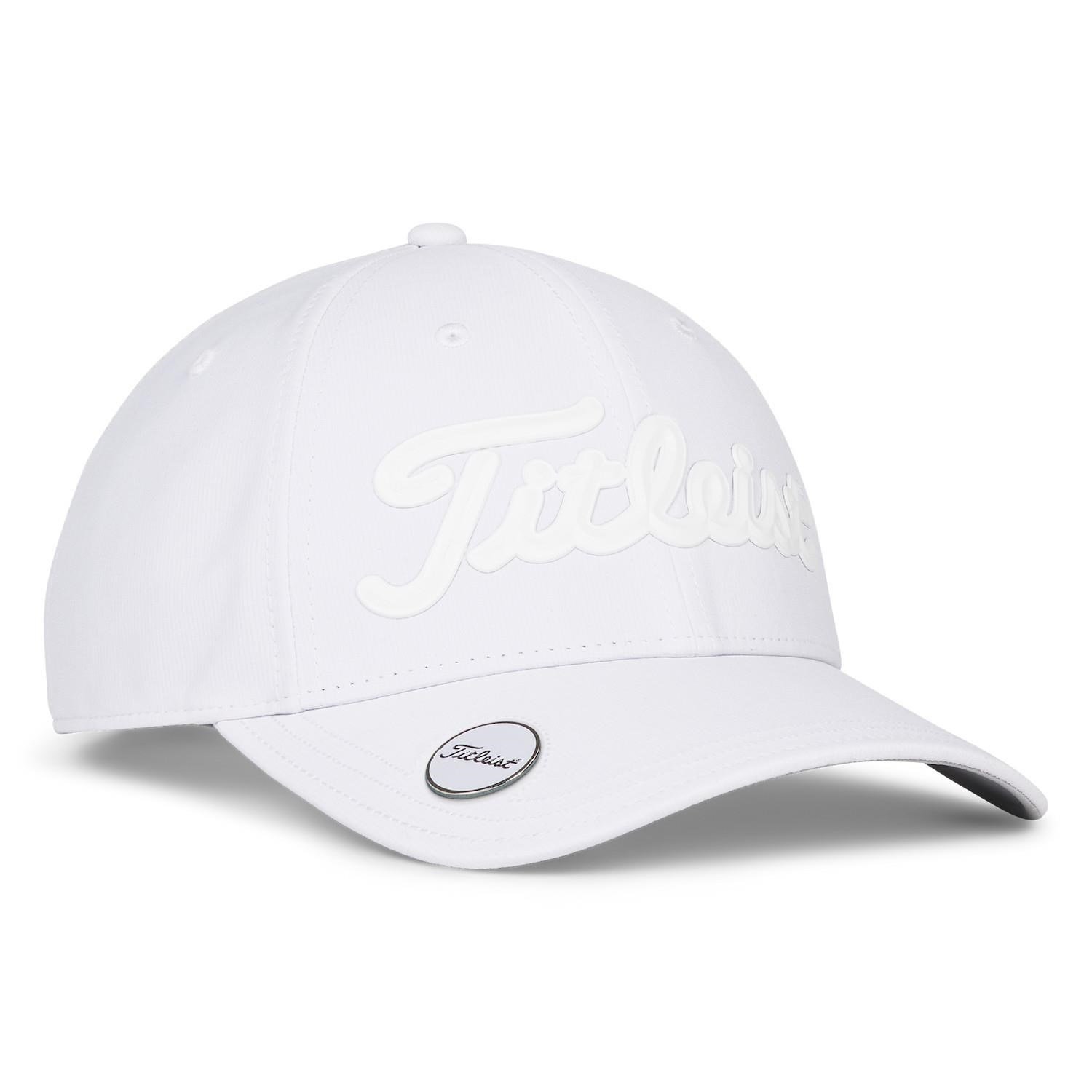 Titleist Players Ball Marker men's cap, white/white