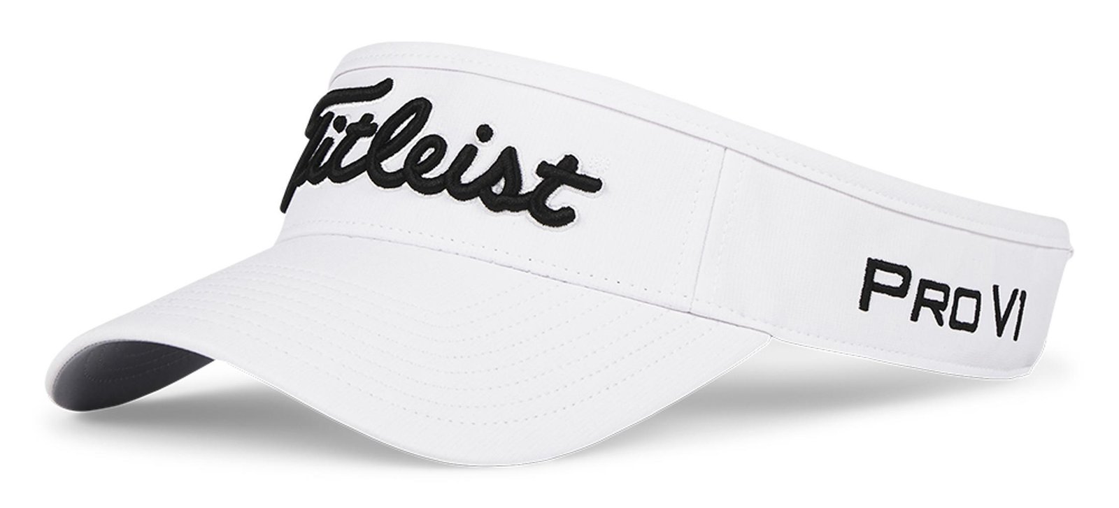 Titleist Tour Performance men's visor, white/black