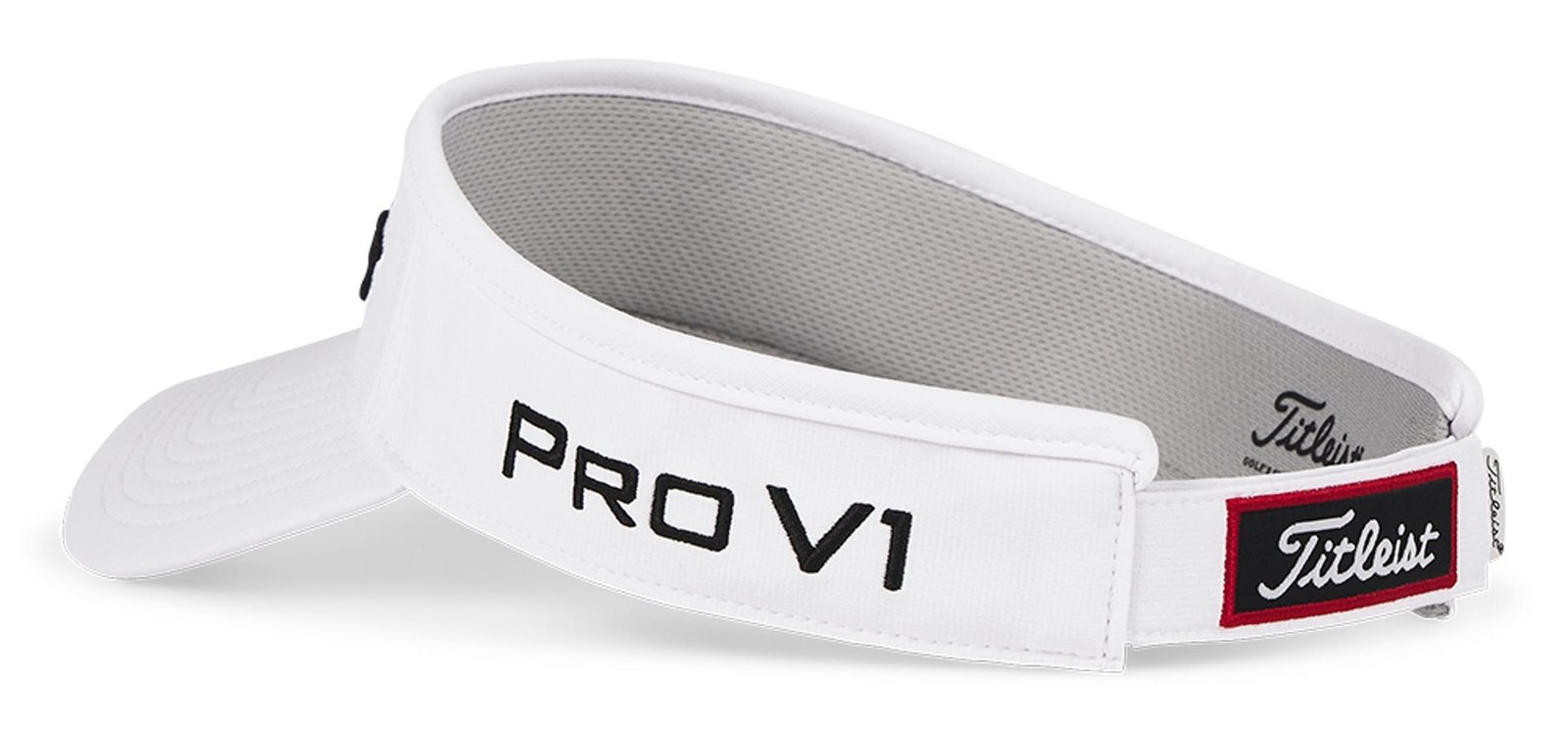 Titleist Tour Performance men's visor, white/black