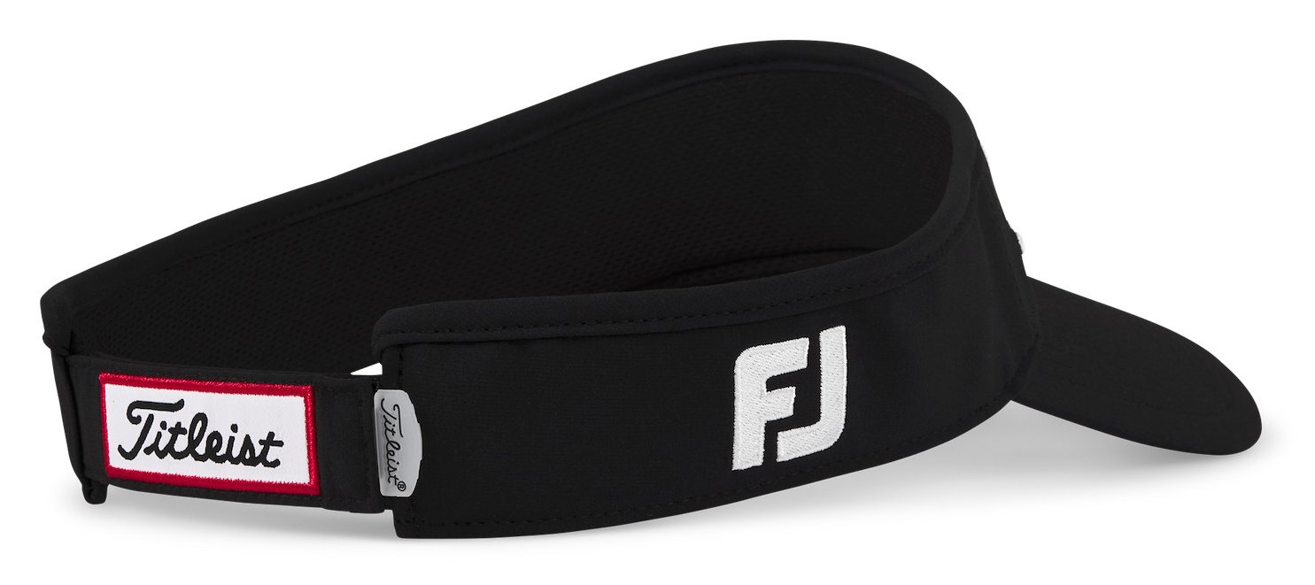 Titleist Tour Performance men's visor, black/white