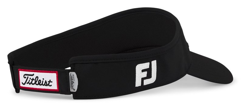 Titleist Tour Performance men's visor, black/white