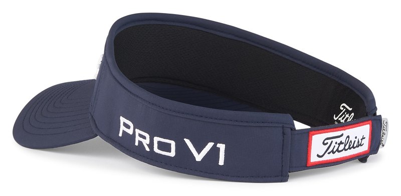 Titleist Tour Performance men's visor, navy/white