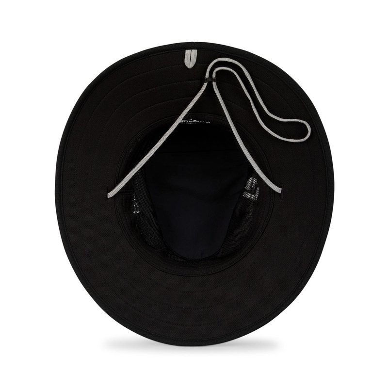 Titleist Tour Aussie men's bucket hat, black/white